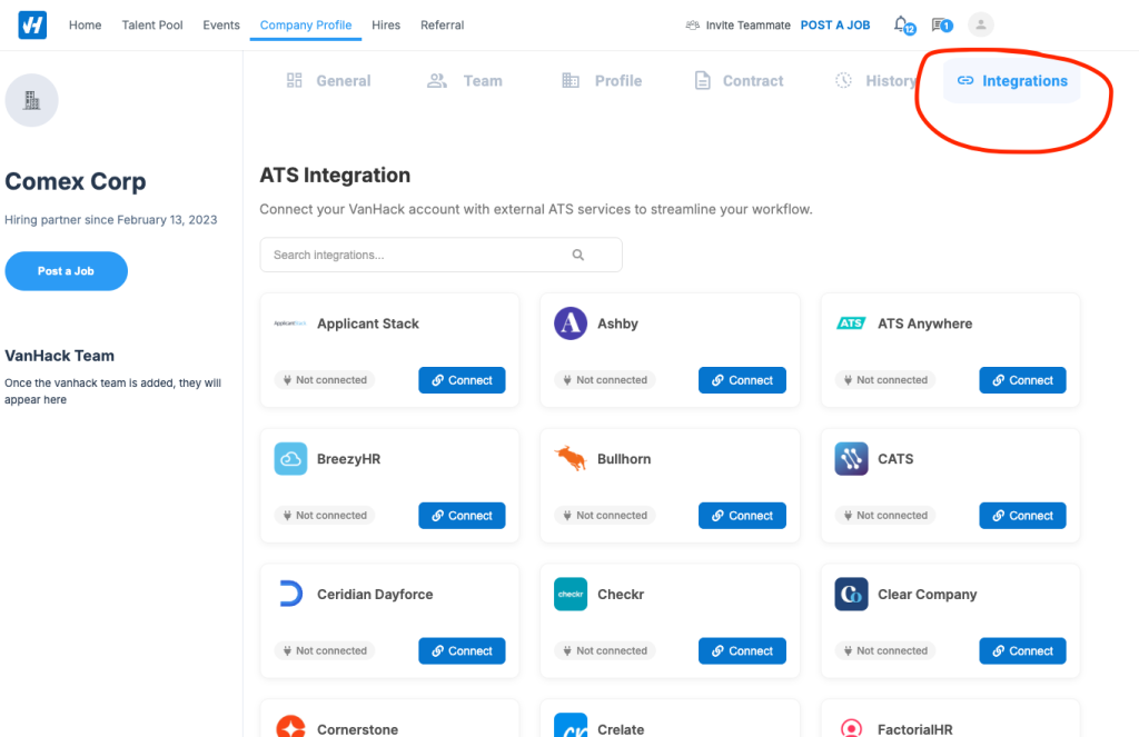 Introducing ATS Intergrations on VanHack – VanHack Blog | Resources for ...