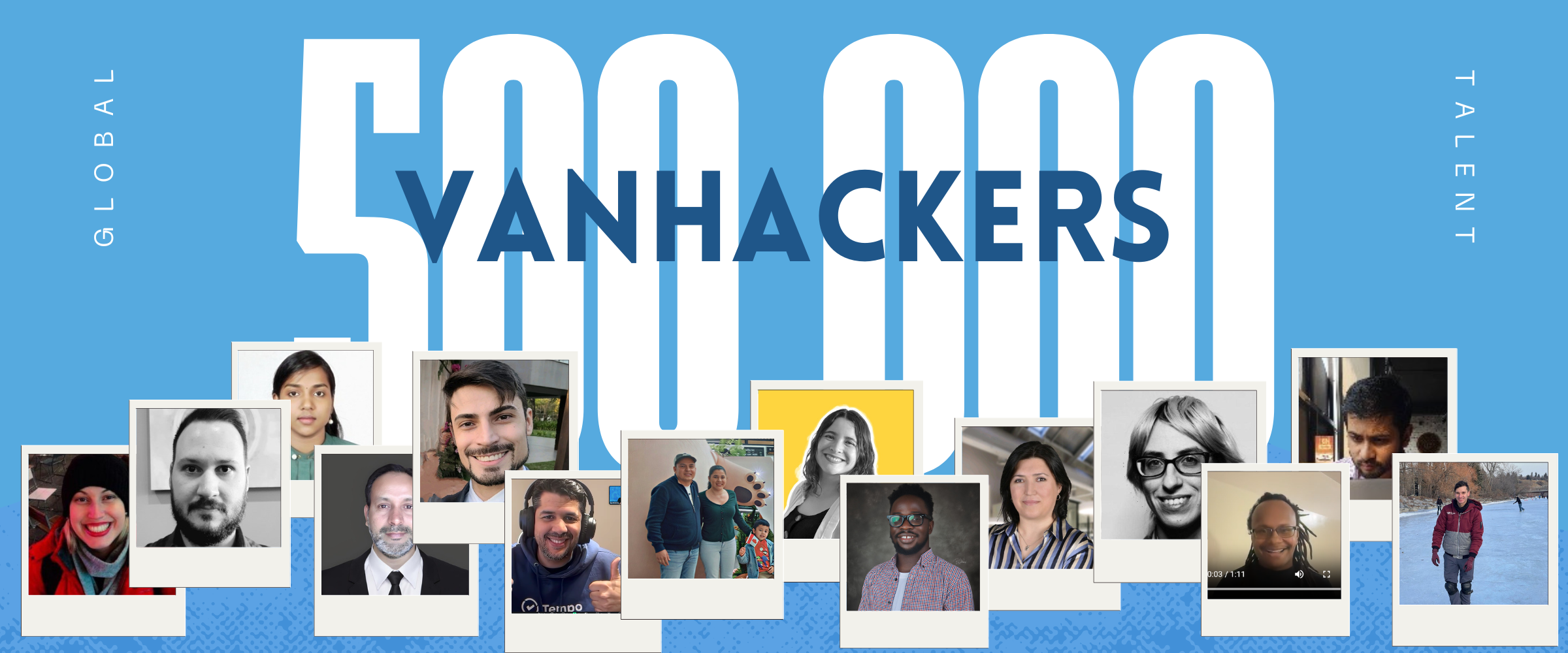 500000 Vanhackers milestone